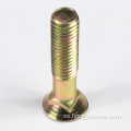 Tornillo de perno de contraunk galvanizado amarillo M4 M6 M8